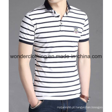 Hot Fashion Custom Atacado Homens Polo T-Shirt